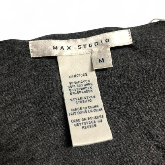 Grey Ruffle Babydoll Top - Picture 3 of 5